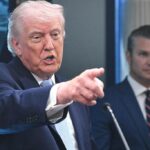 Trump ‘bopping along’ as Iran war threatens to burn region
