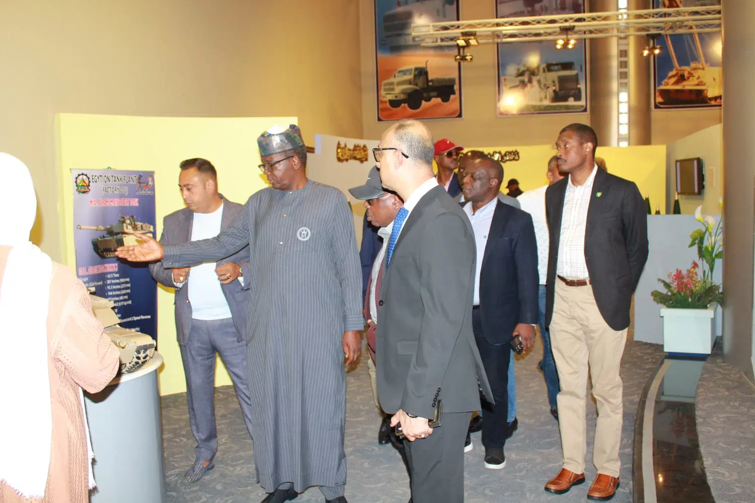 Nigeria partners with Egyptian firm to build weapons locally