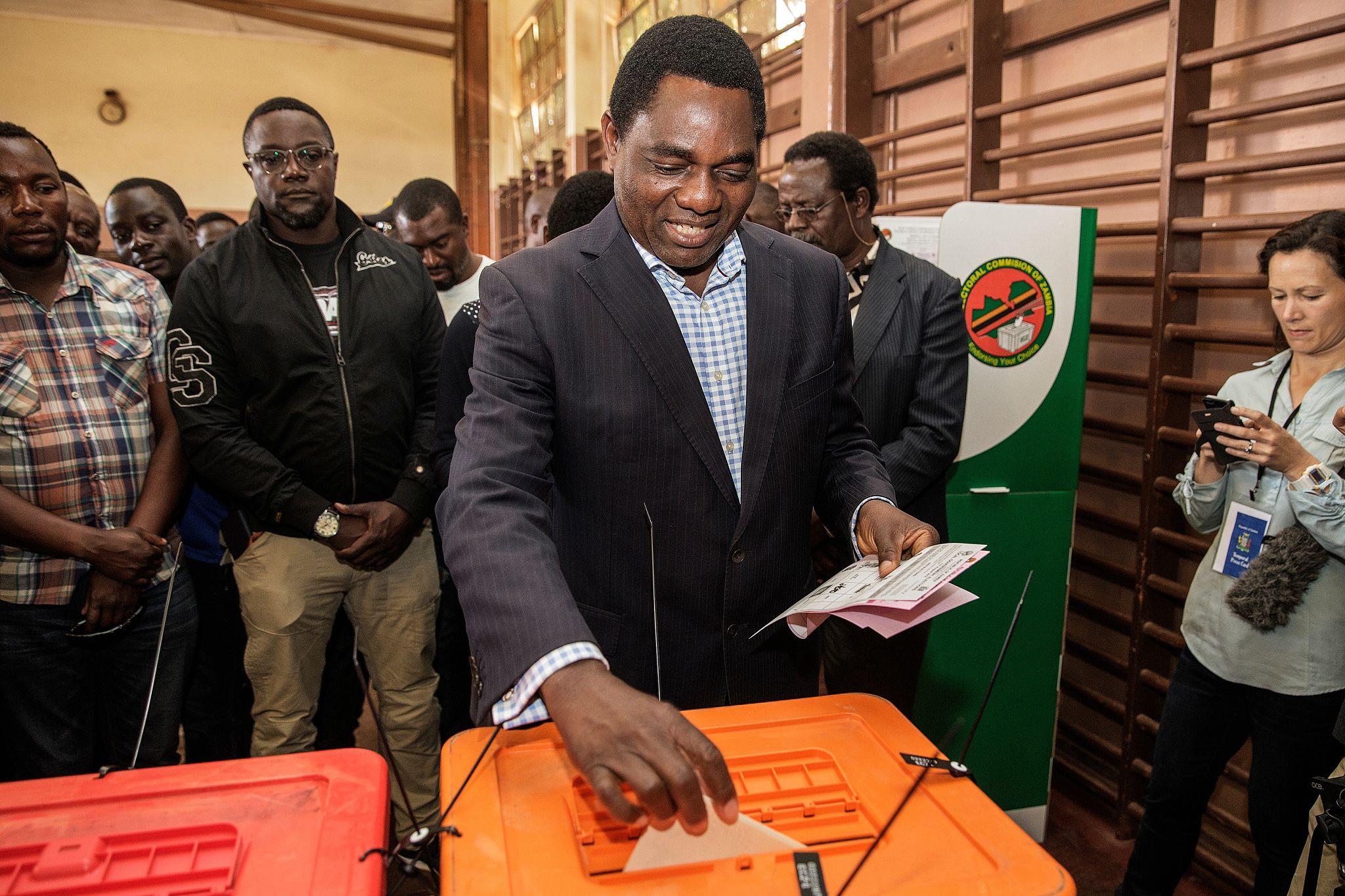 Zambia election puts Hichilema’s economic record to the test