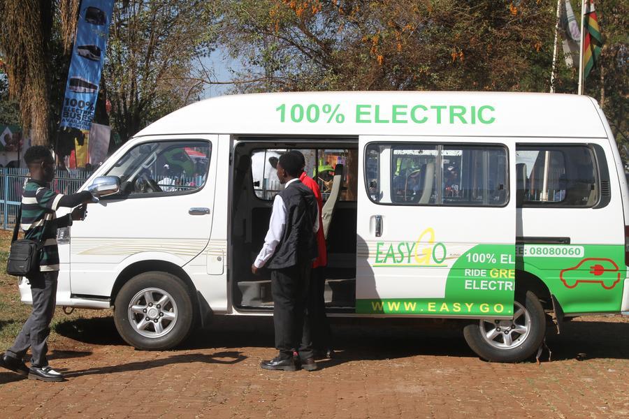 Chinese EV brands take center stage at Zimbabwe farm show