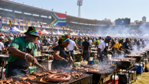 South Africa attempts world record with massive Heritage Day braai