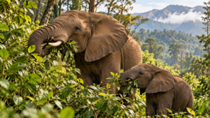Kenya elephants may use medicinal plants when sick, study suggests