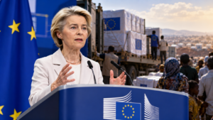EU pledges more than $800m in humanitarian aid, with Africa a major focus