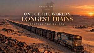 One of the world’s most extraordinary trains crosses Mauritania