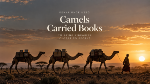 Kenya once used camels to deliver library books