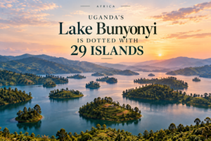 Uganda has a lake dotted with 29 islands