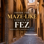 Inside the maze-like streets of Morocco’s ancient city of Fez