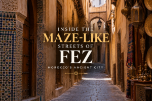 Inside the maze-like streets of Morocco’s ancient city of Fez
