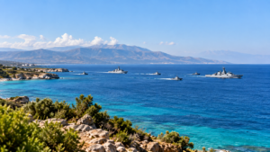 Greece-Egypt military exercise surprises tourists in Crete
