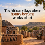The African village where homes become works of art