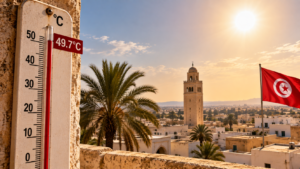 Tunisia records hottest summer as temperatures reach 49.7°C