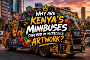 Why are Kenya’s minibuses covered in incredible artwork?