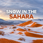 Yes, it can snow in the Sahara Desert
