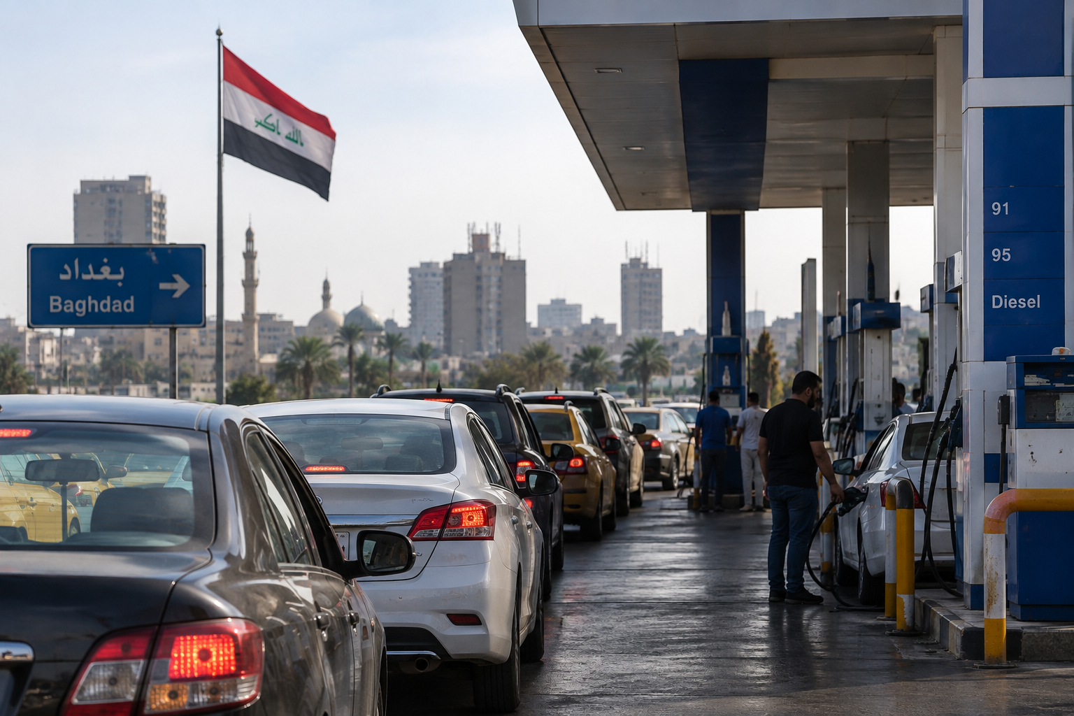 Iraq faces fuel shortage as Middle East war disrupts supplies