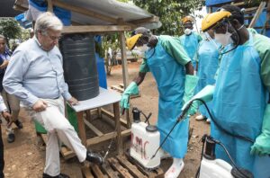 DRC Ebola centre opens doors to community to build trust