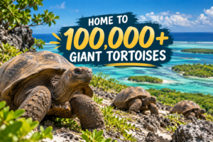 The African island where giant tortoises outnumber people