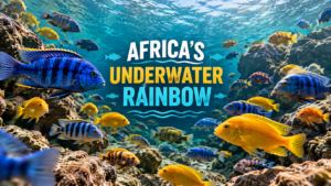 Did you know? Lake Malawi is home to hundreds of colourful fish species