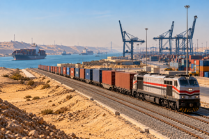 Egypt builds $8.7bn railway to reduce Suez Canal dependence