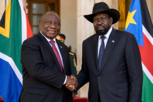 Ramaphosa, Kiir discuss South Sudan elections and peace process