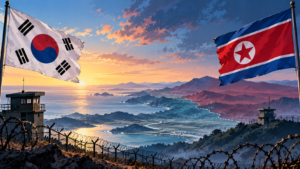 North Korea fires 10 missiles as tensions with South Korea escalate