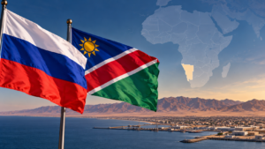 Russian naval training ship arrives in Namibia on four-ocean mission