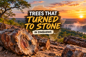 Zimbabwe has a forest where trees turn to stone